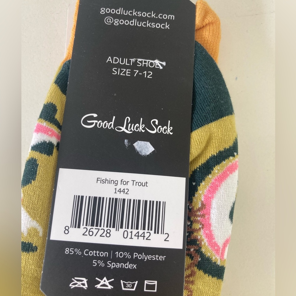 Flying Trout Socks - Picture 4 of 4